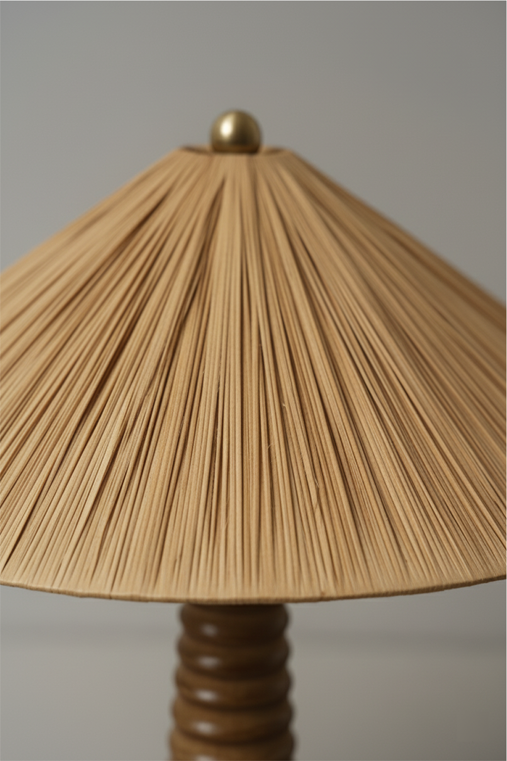Rafia Twist Table Lamp