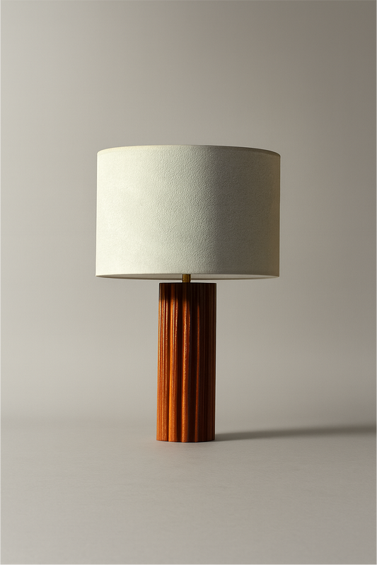 Sculpted Geometry Table Lamp