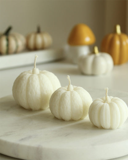 Pumpkin Delight - Scented Soy Wax Candle (Pack of 4)